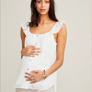 Hatch Eyelet Fleur Tank